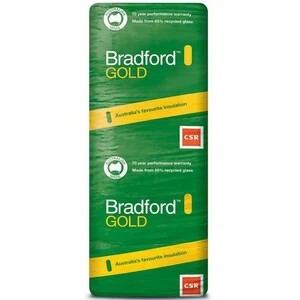 Bradford Gold Ceiling Insulation R1.8, 12m2 Gold