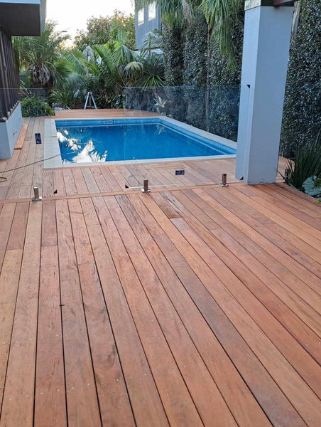 Mahogany (Fiji) Decking 140x23mm (Taking Orders now) $/LM
