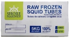 Squid Tube U10 SM 5kg Carton