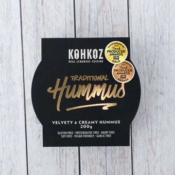 Traditional Hummus 200g - 6x200g/Case - MOQ 2 Cases