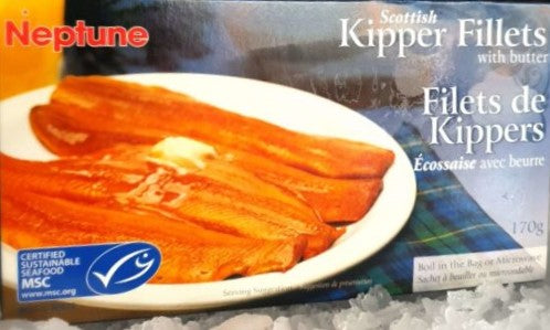 Kipper Fillets with Butter 170gm – Frozen  12x170g Carton