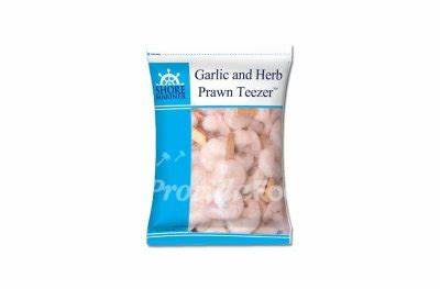 Prawn Teezers 50X2p Garlic 10x1kg Carton